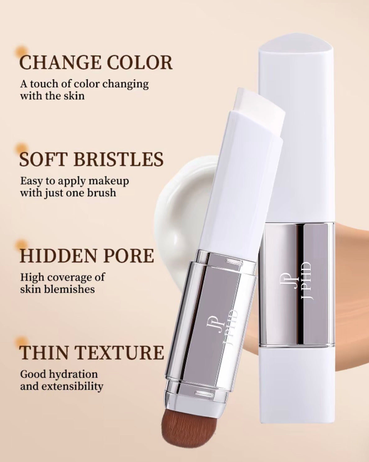 Korean Color Changing Foundation Stick