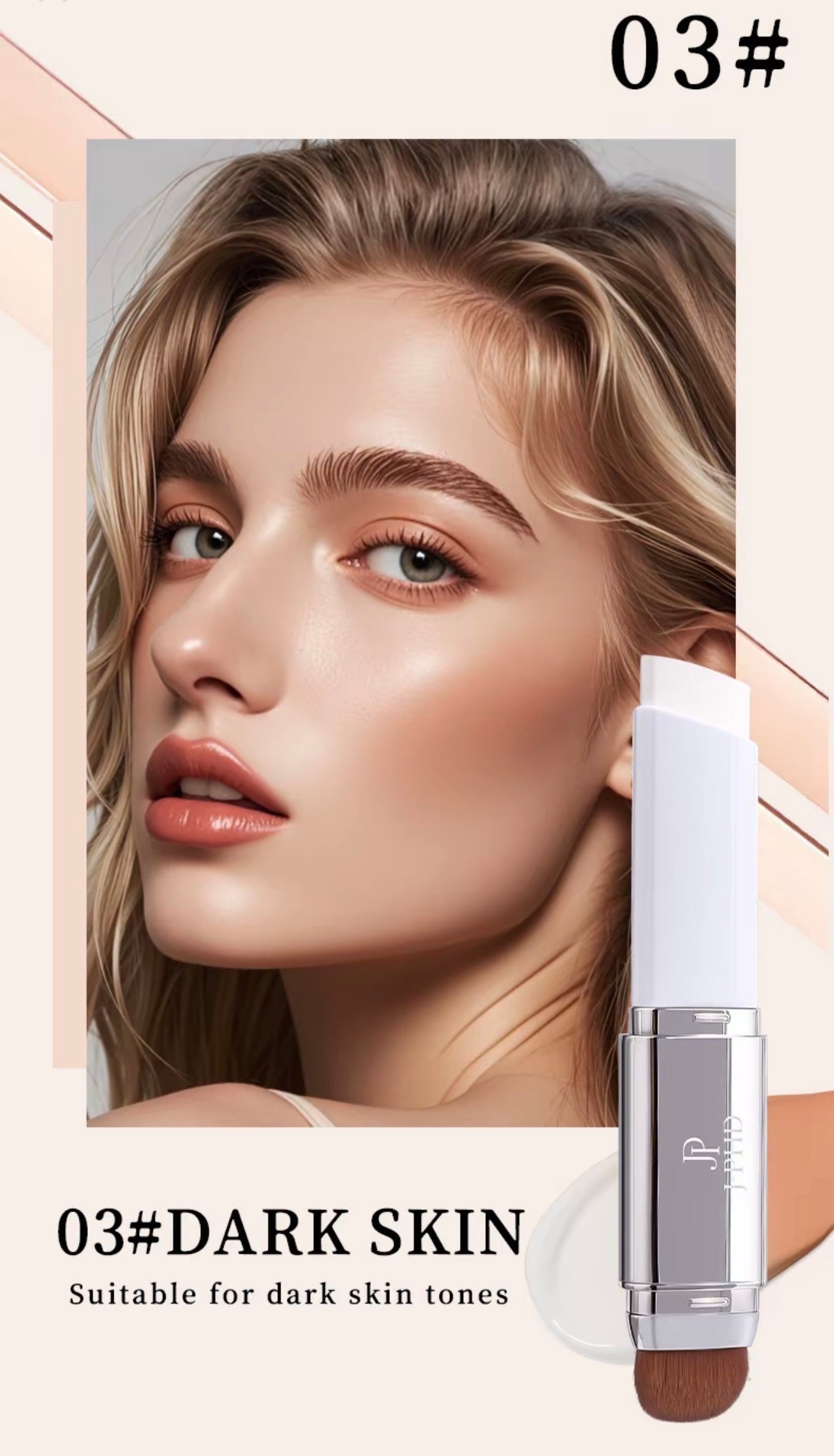 Korean Color Changing Foundation Stick