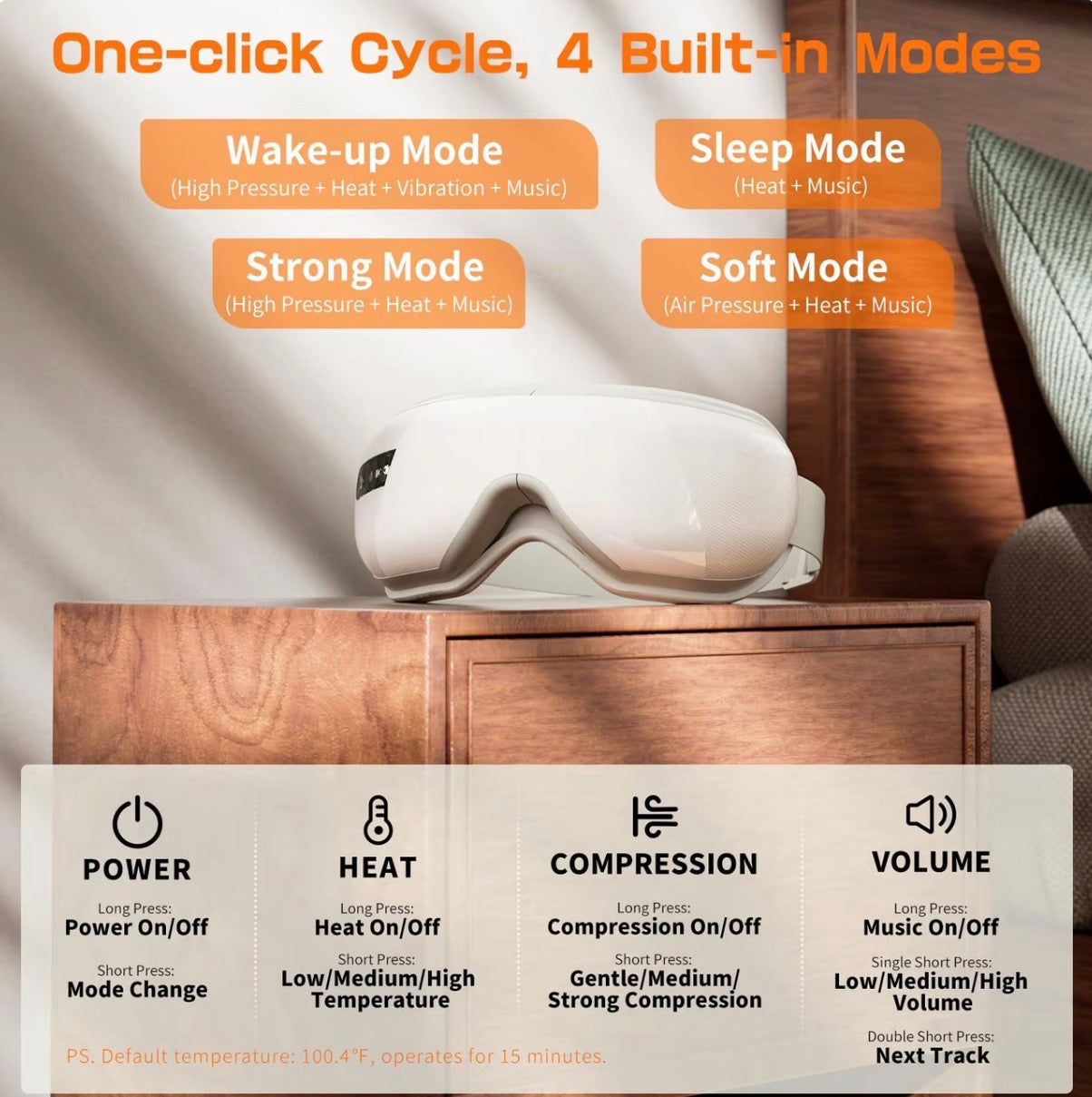 Heated Eye Massager