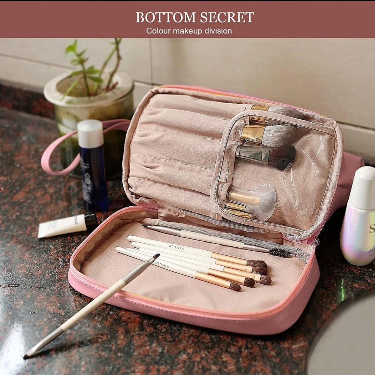 Toiletry and Makeup Bag