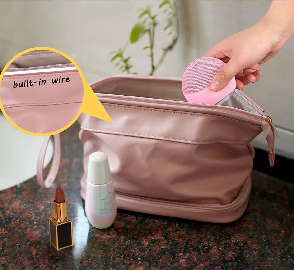 Toiletry and Makeup Bag