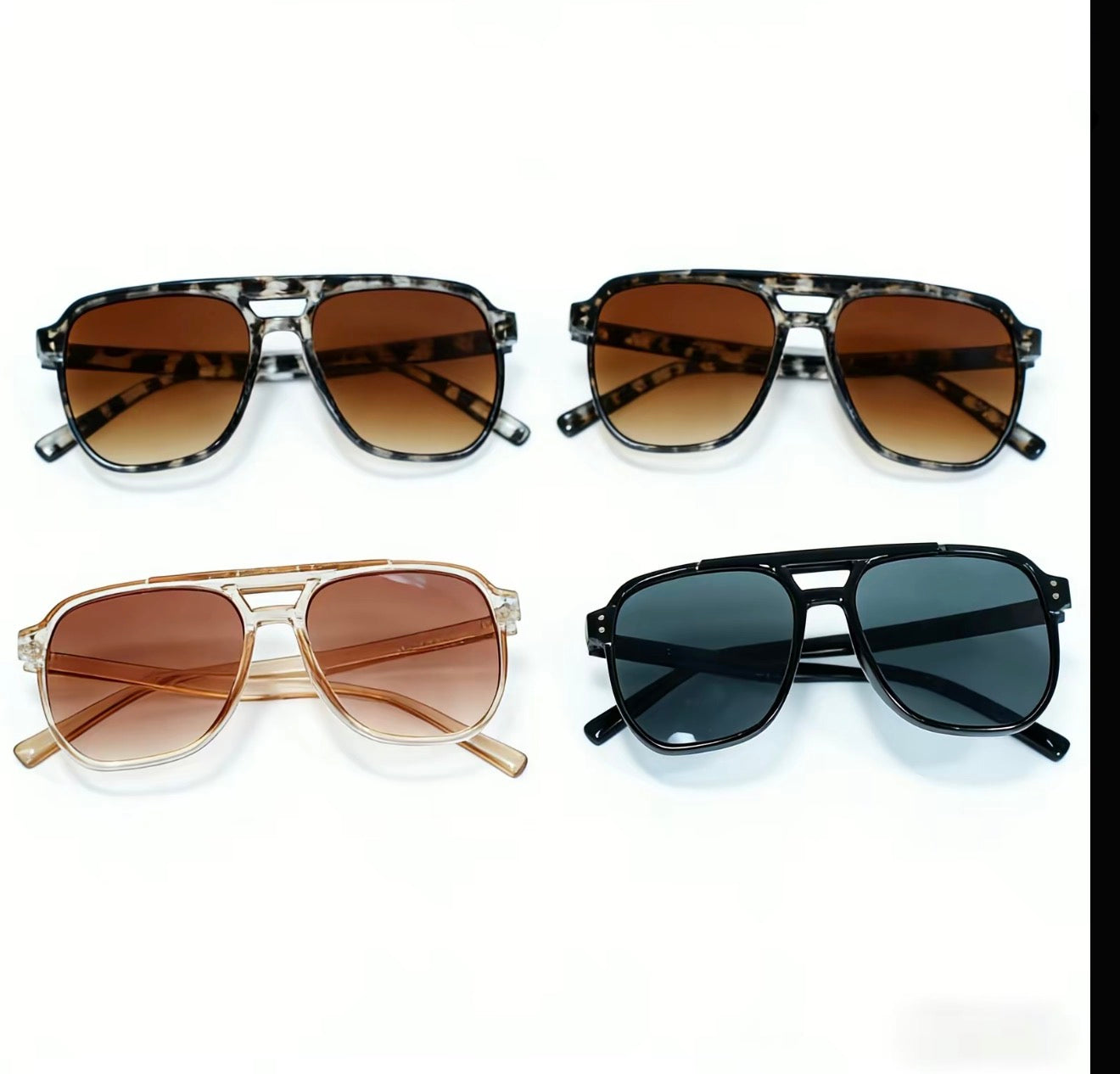 Aviator Sunglasses | 4 Pack