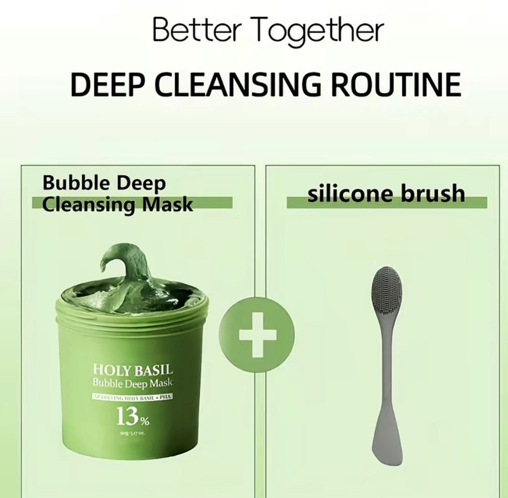 Holy Basil Bubble Deep Mask