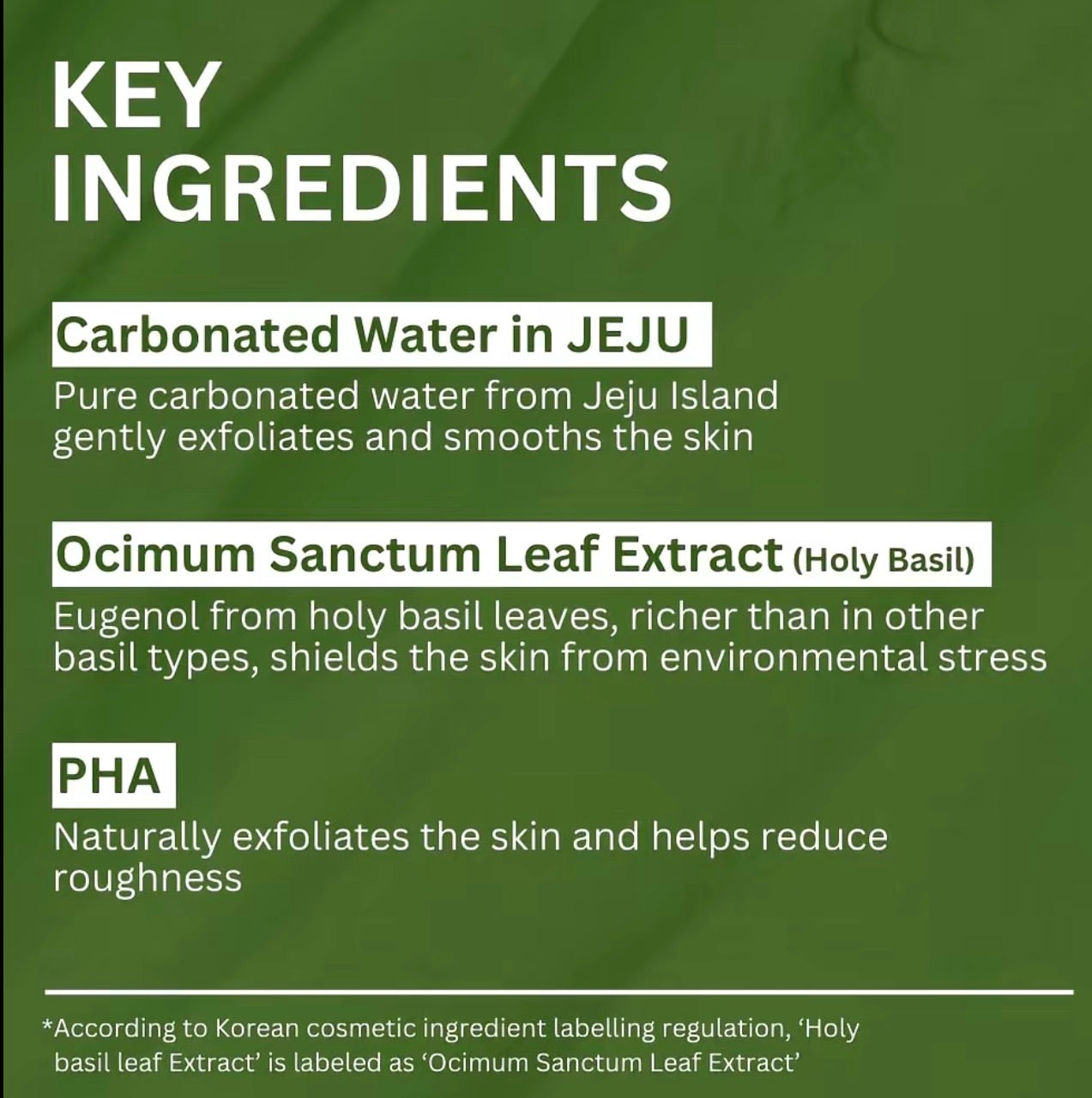 Holy Basil Bubble Deep Mask