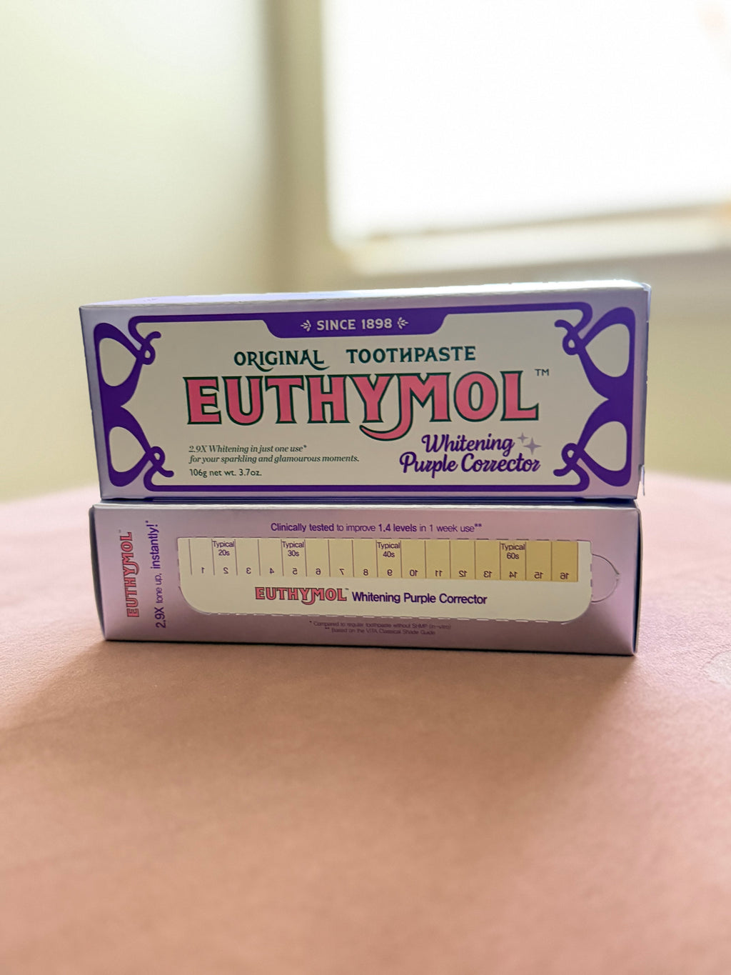 Euthymol Whitening Purple Corrector Toothpaste (3.7 oz)