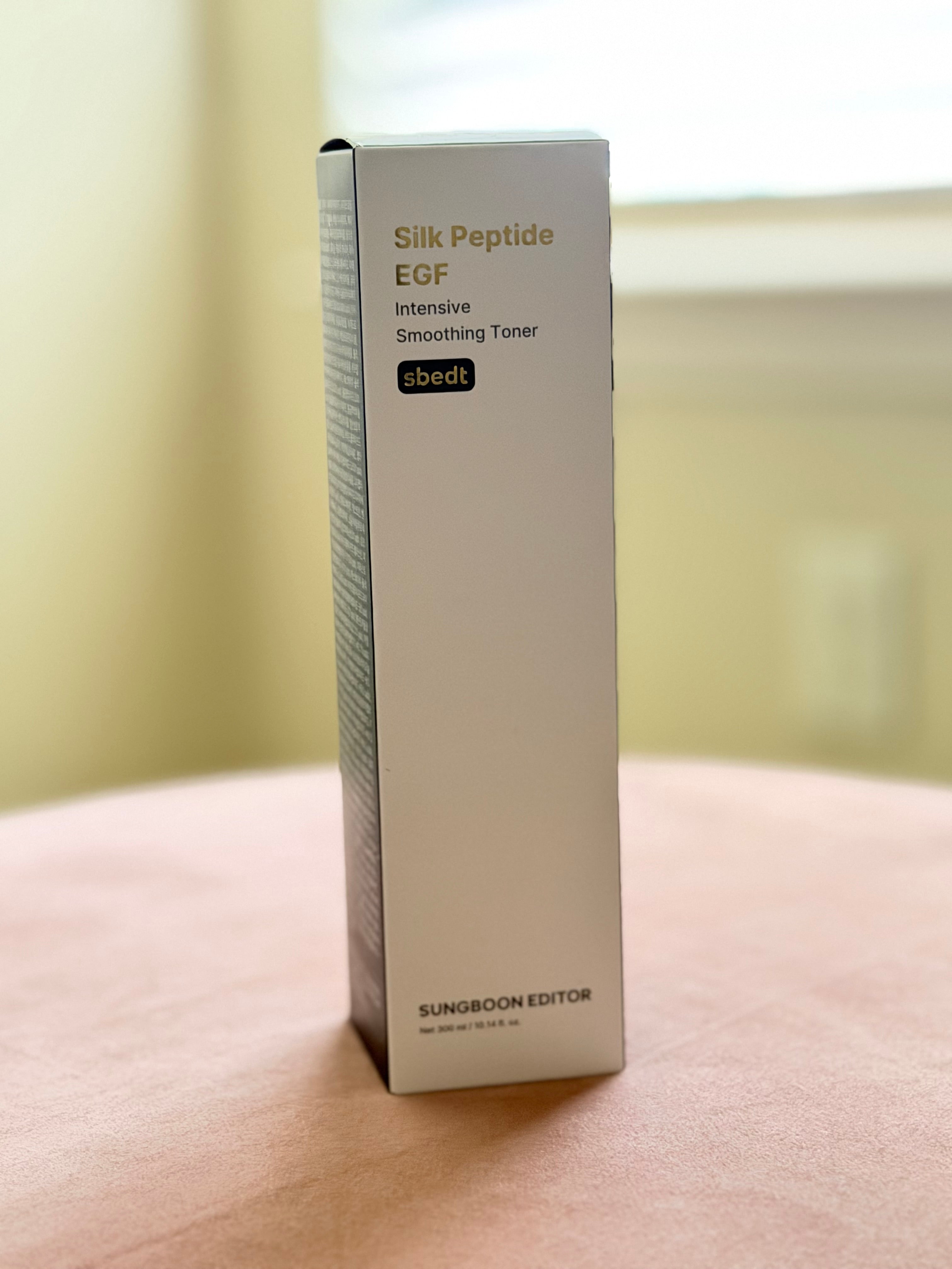Sungboon Silk Peptide EGF Intensive Smoothing Toner