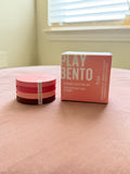 Kaja Play Bento Cream Bronzer, Powder Blush & Highlighter Trio | Dolce Cappuccino