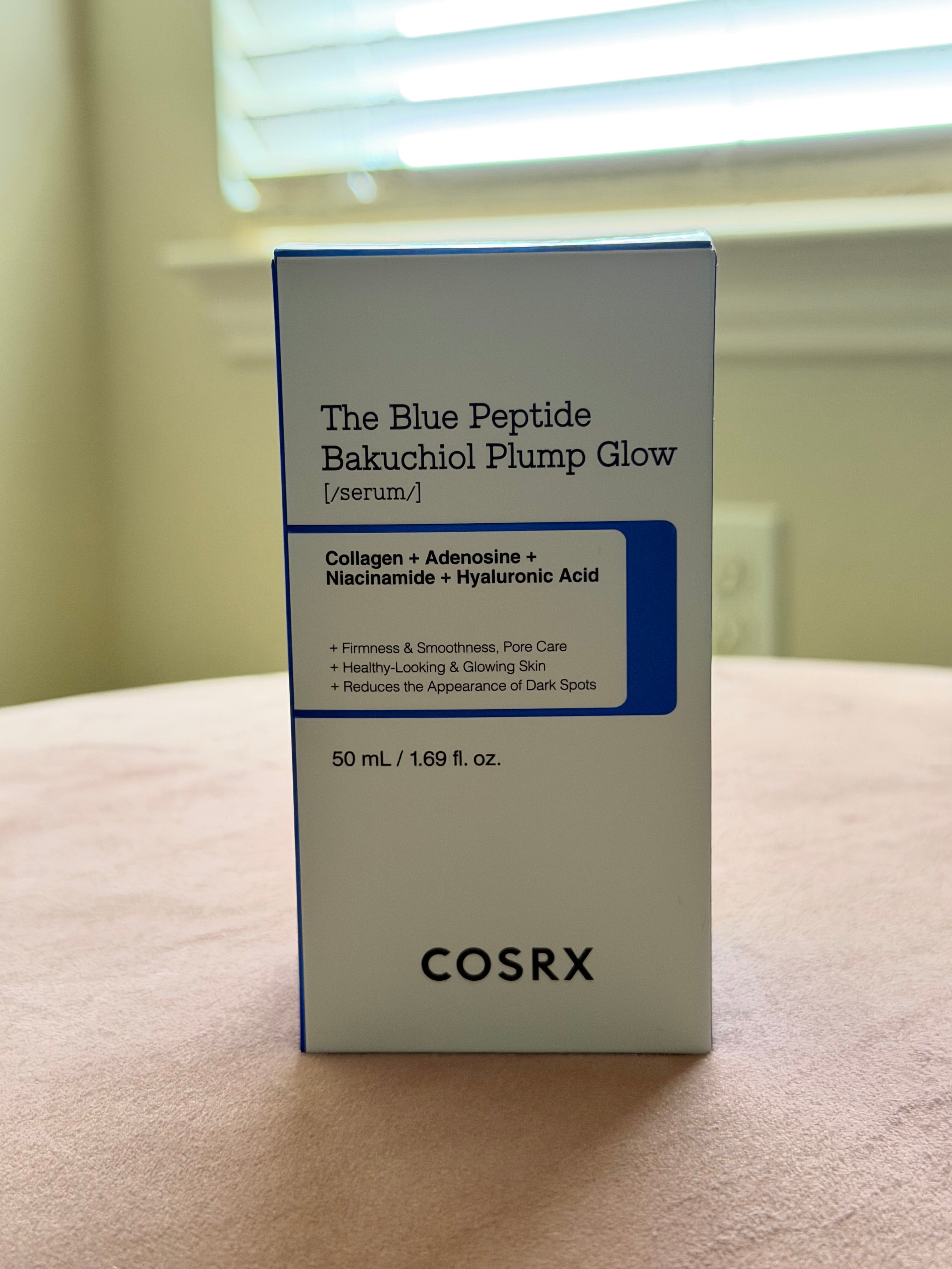 COSRX The Blue Peptide Bakuchiol Plump Glow Serum