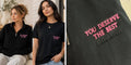 You Deserve The Best....Therapist Crew/Tee