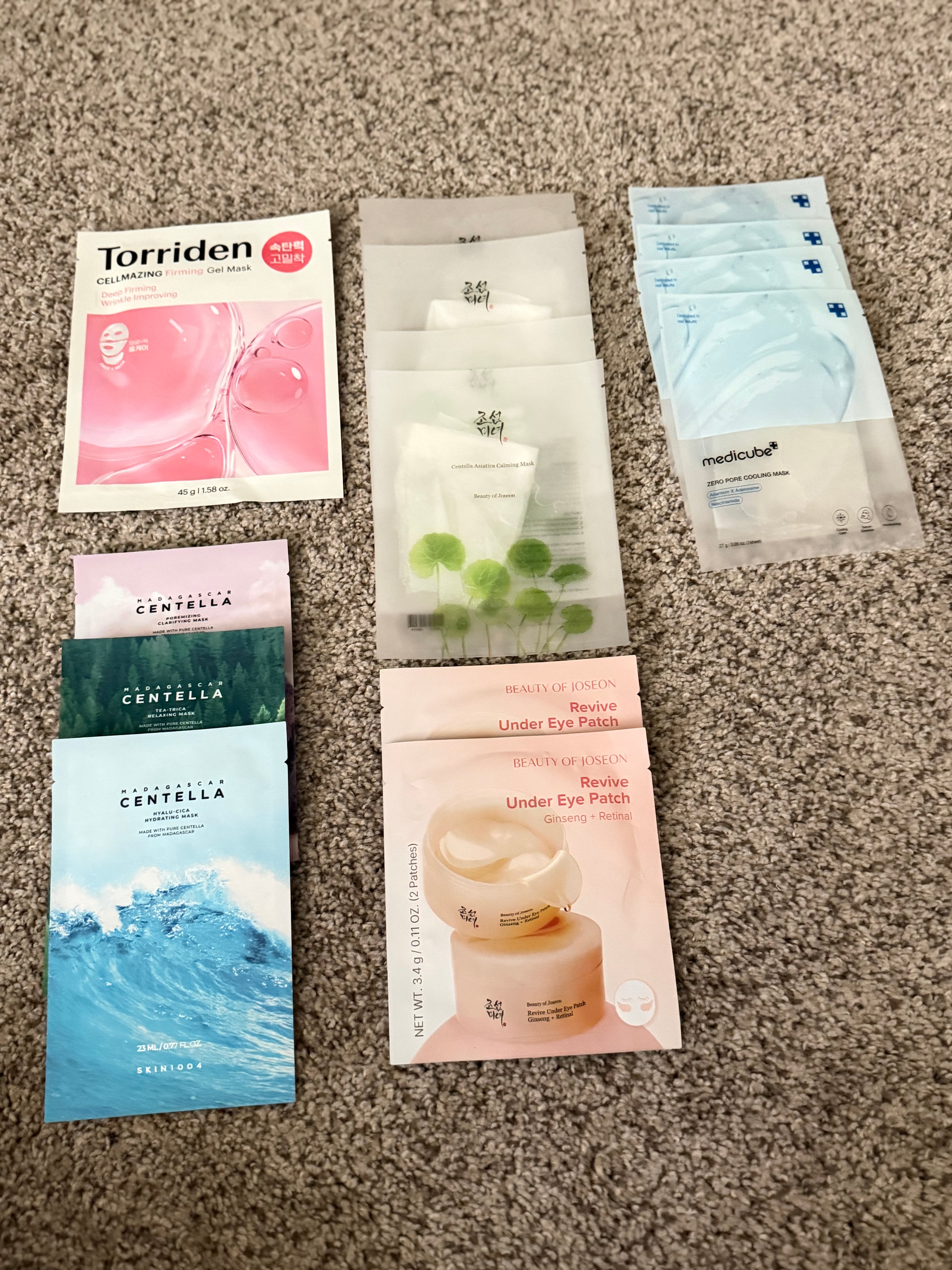Korean Face Masks BUNDLE