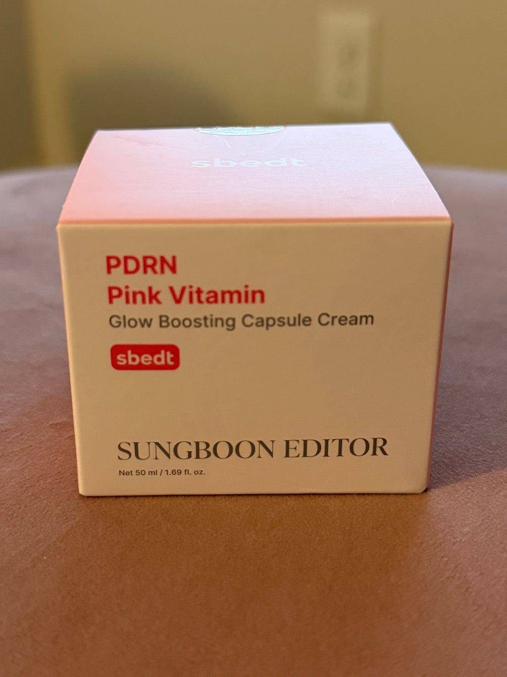 Sungboon PDRN Pink Vitamin Glow Boosting Capsule Cream