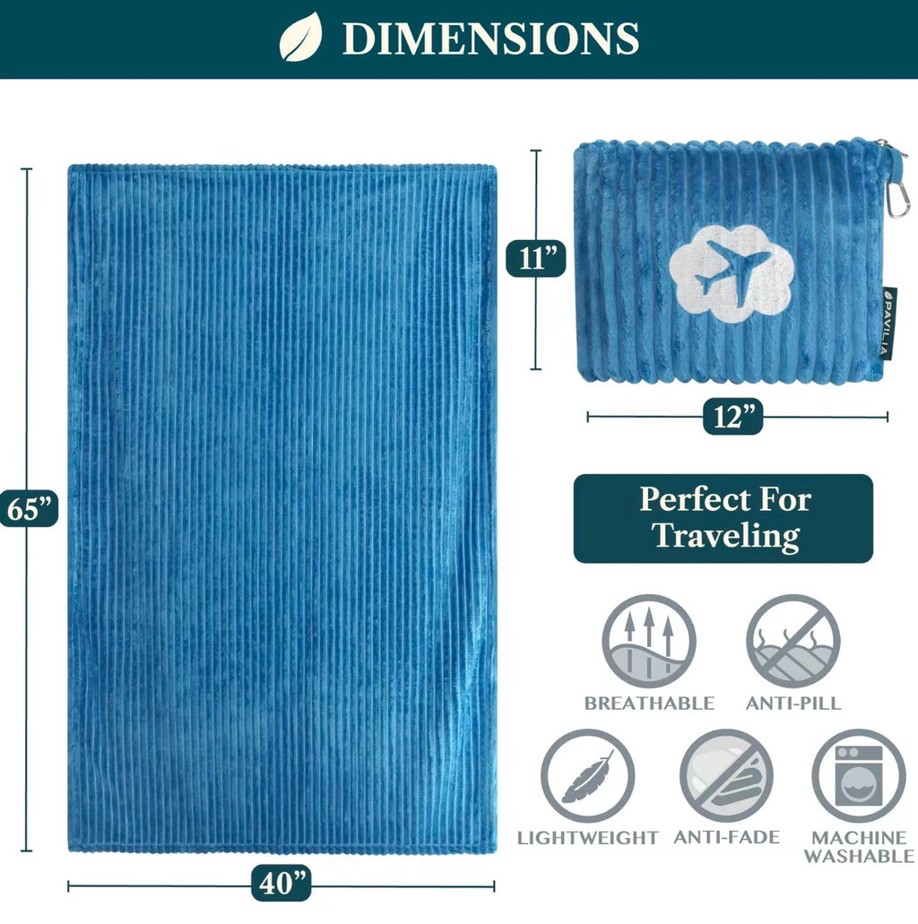 Travel Blanket Pillow