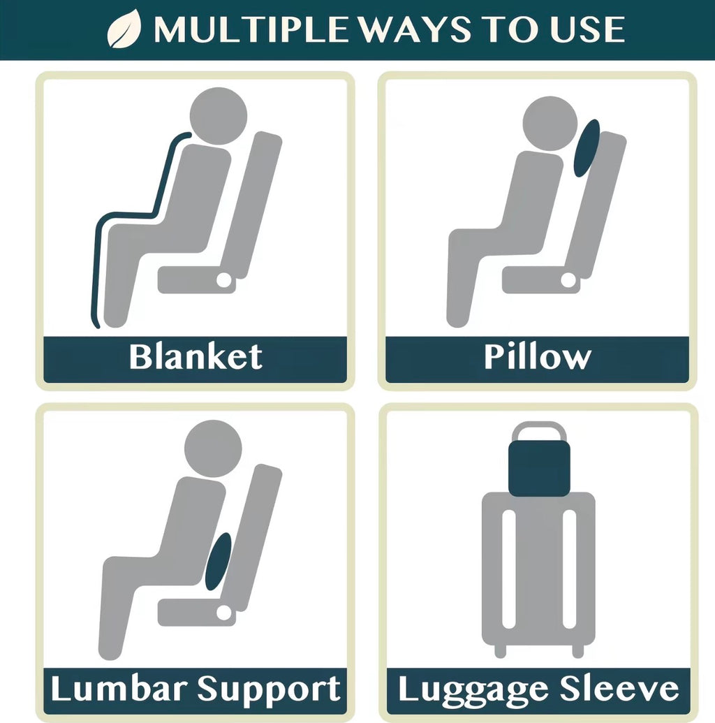 Travel Blanket Pillow