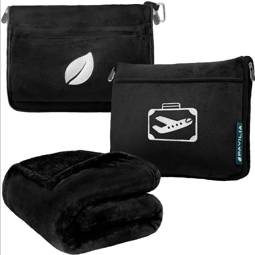 Travel Blanket Pillow