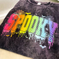 Spooky Vibes Colorful Tee
