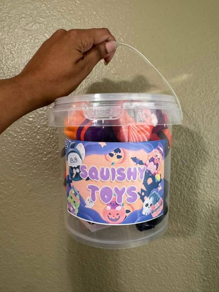 Halloween Squishy Tub (15 pc)