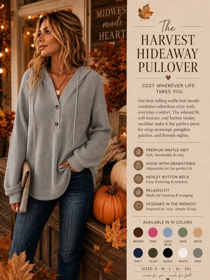 The Harvest Hideaway Pullover