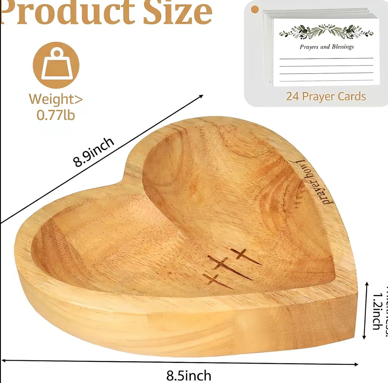 Wooden Prayer Bowl