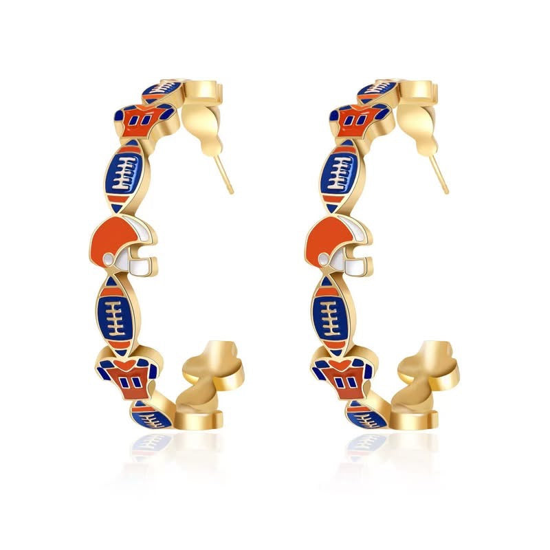 Game Day Hoop Earrings