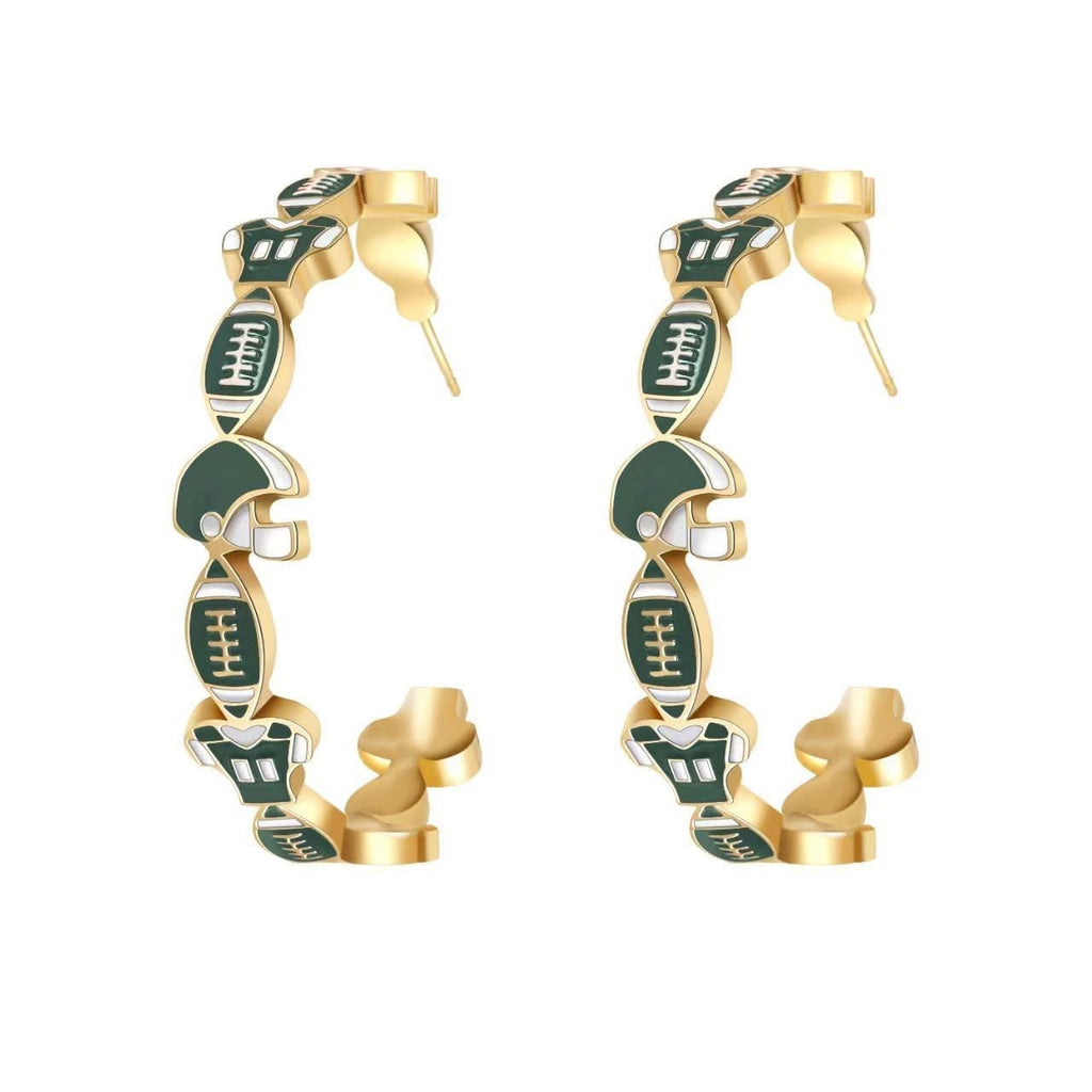 Game Day Hoop Earrings