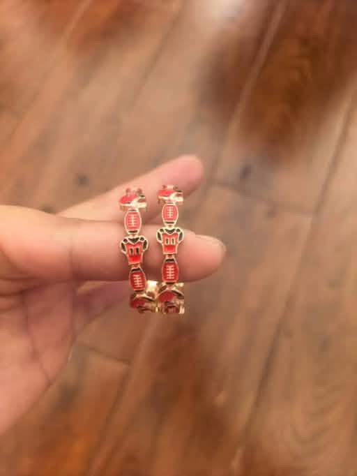 Game Day Hoop Earrings
