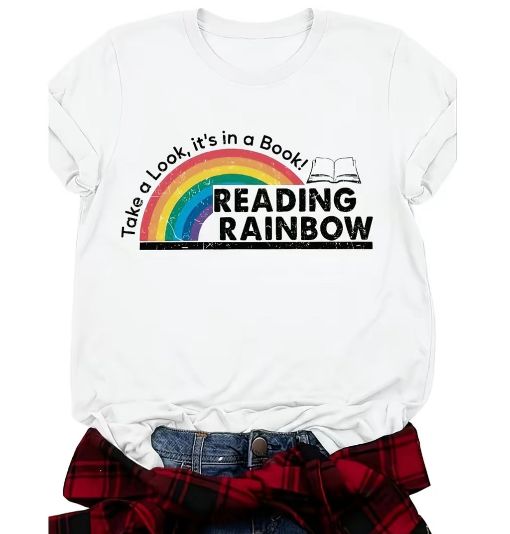 Reading Rainbow Tee