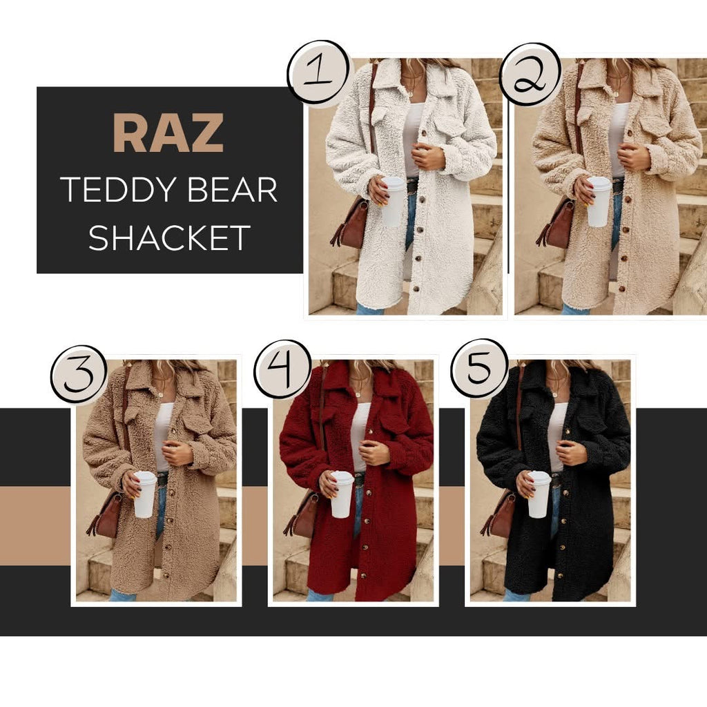 Raz Teddy Bear Jacket