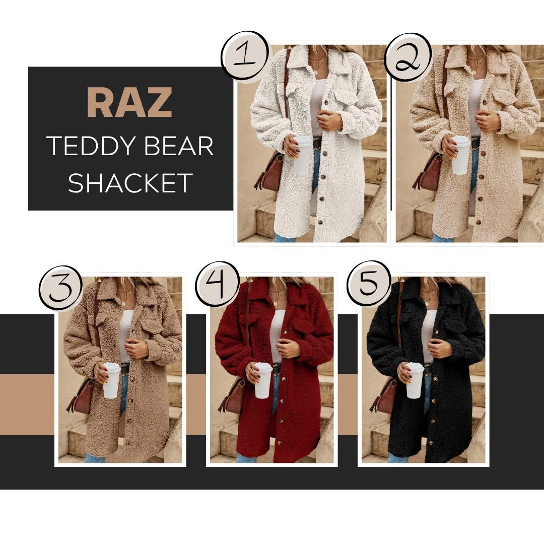Raz Teddy Bear Jacket