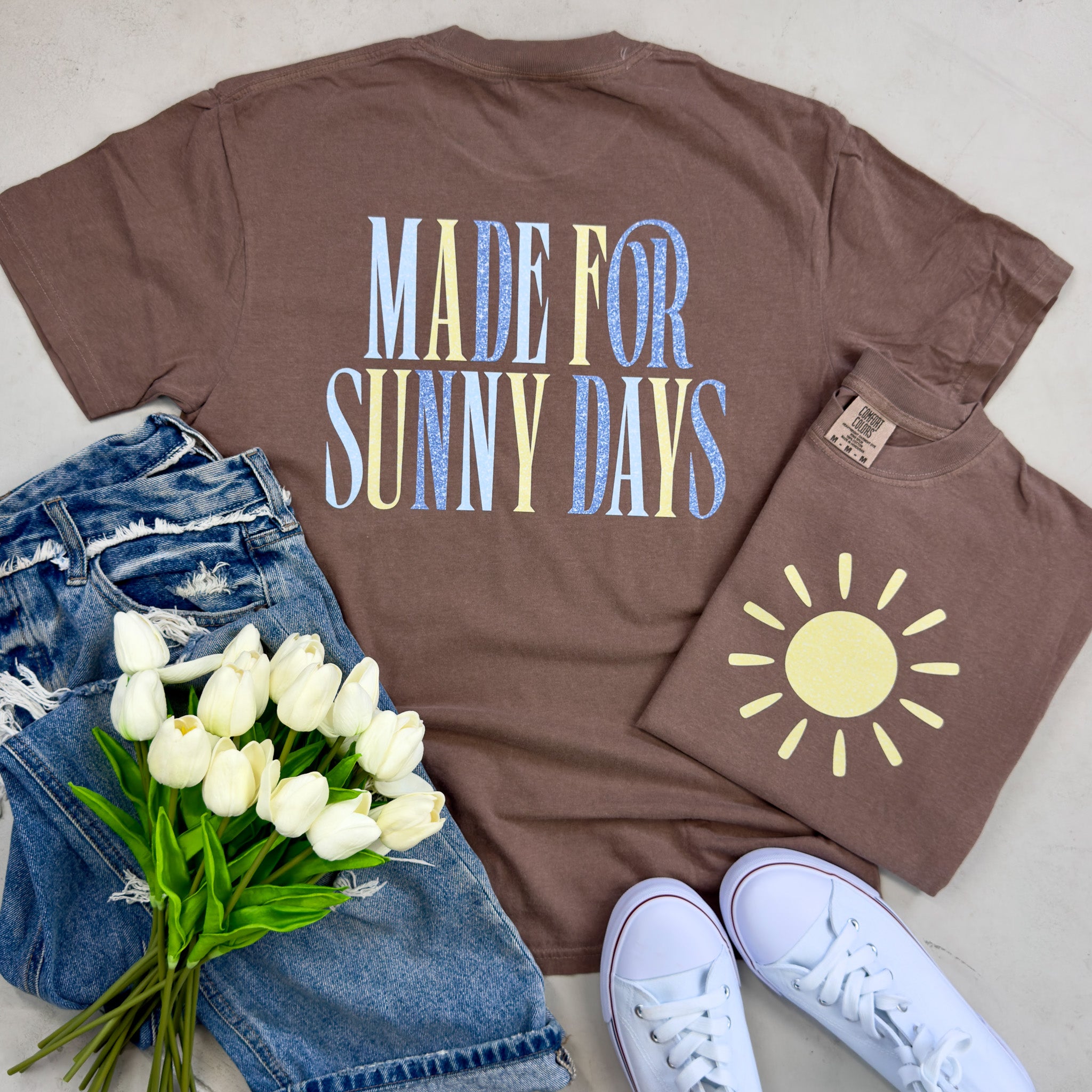 Made For Sunny Days Graphic Tee (espresso)