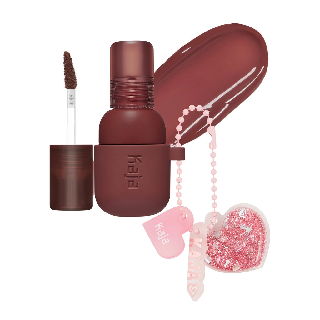 Kaja Jelly Charm Glazed Lip Stain & Blush with Keychain