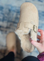The Rachel Faux Fur Clogs