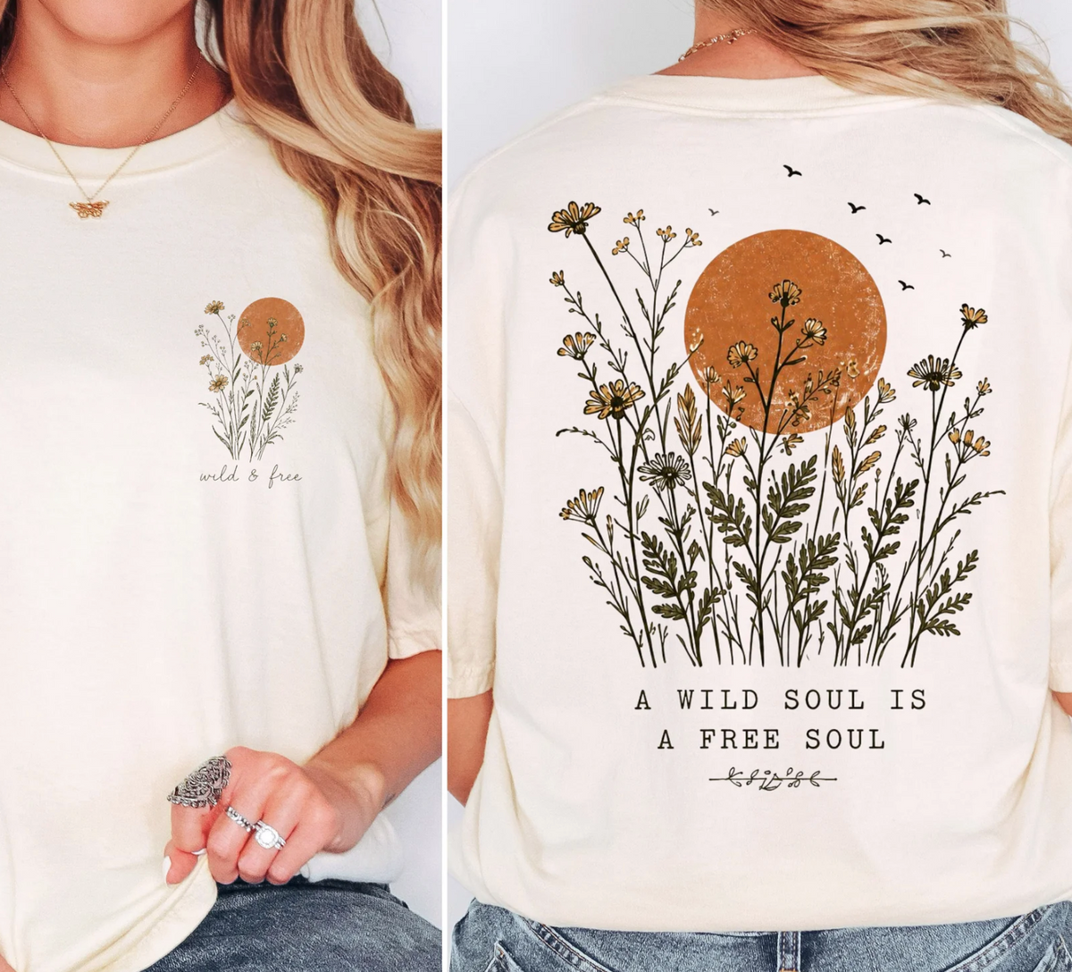 Wild and Free Tee