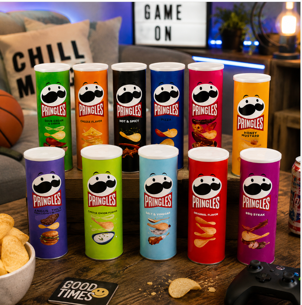 Pringle SQUISH Cans