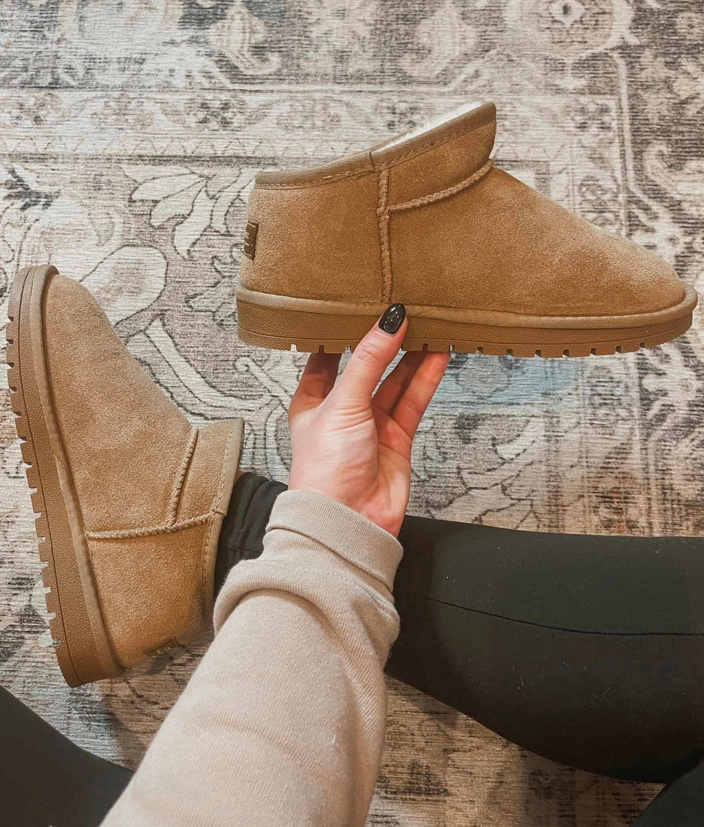 Faux Fur Lined Shortie Boots BESTSELLER