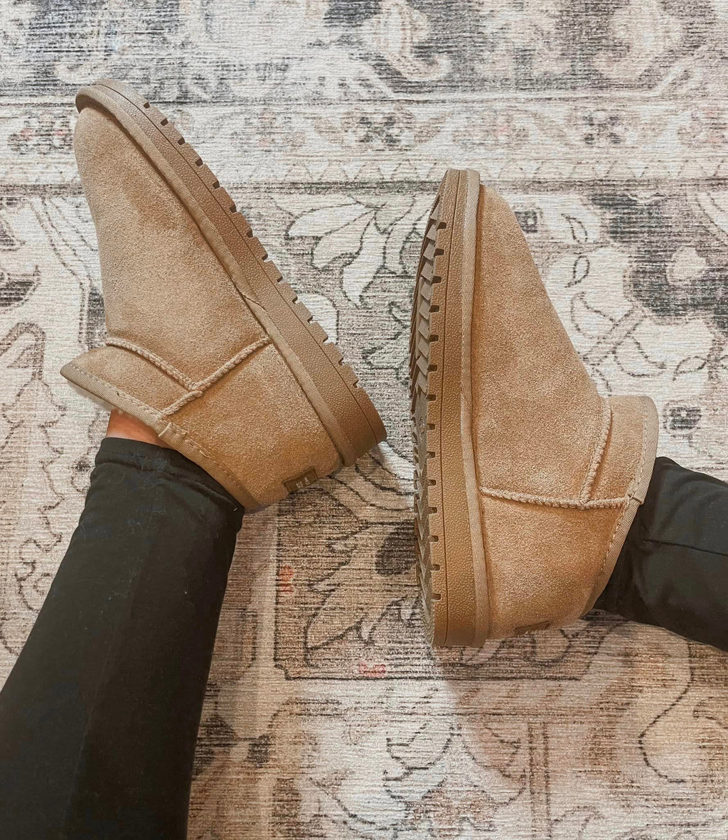 Faux Fur Lined Shortie Boots BESTSELLER