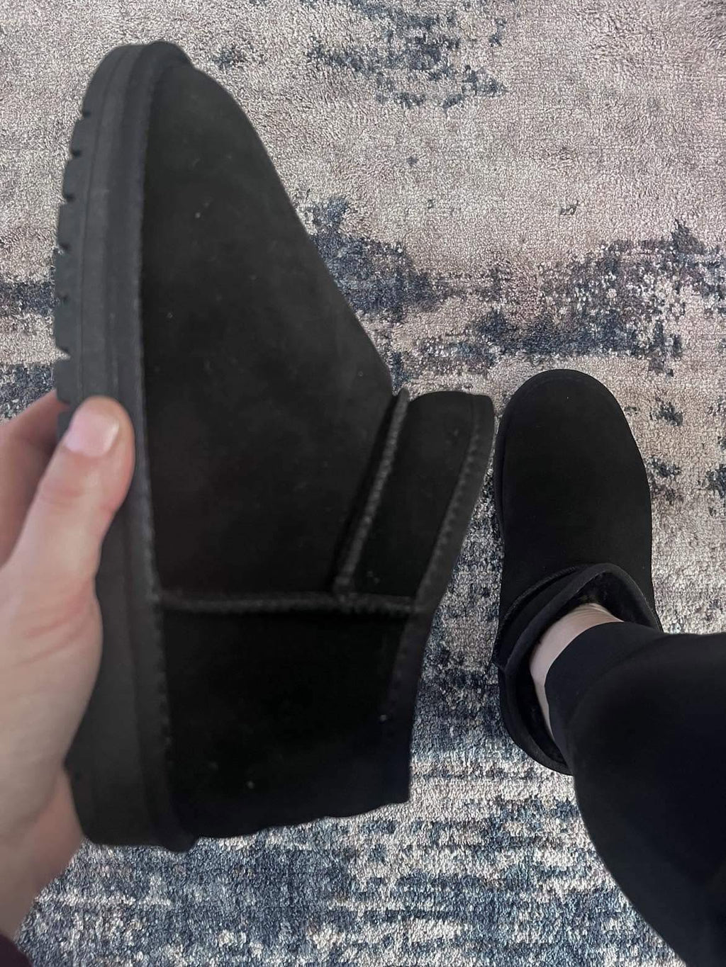 Faux Fur Lined Shortie Boots BESTSELLER
