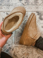 Faux Fur Lined Shortie Boots BESTSELLER