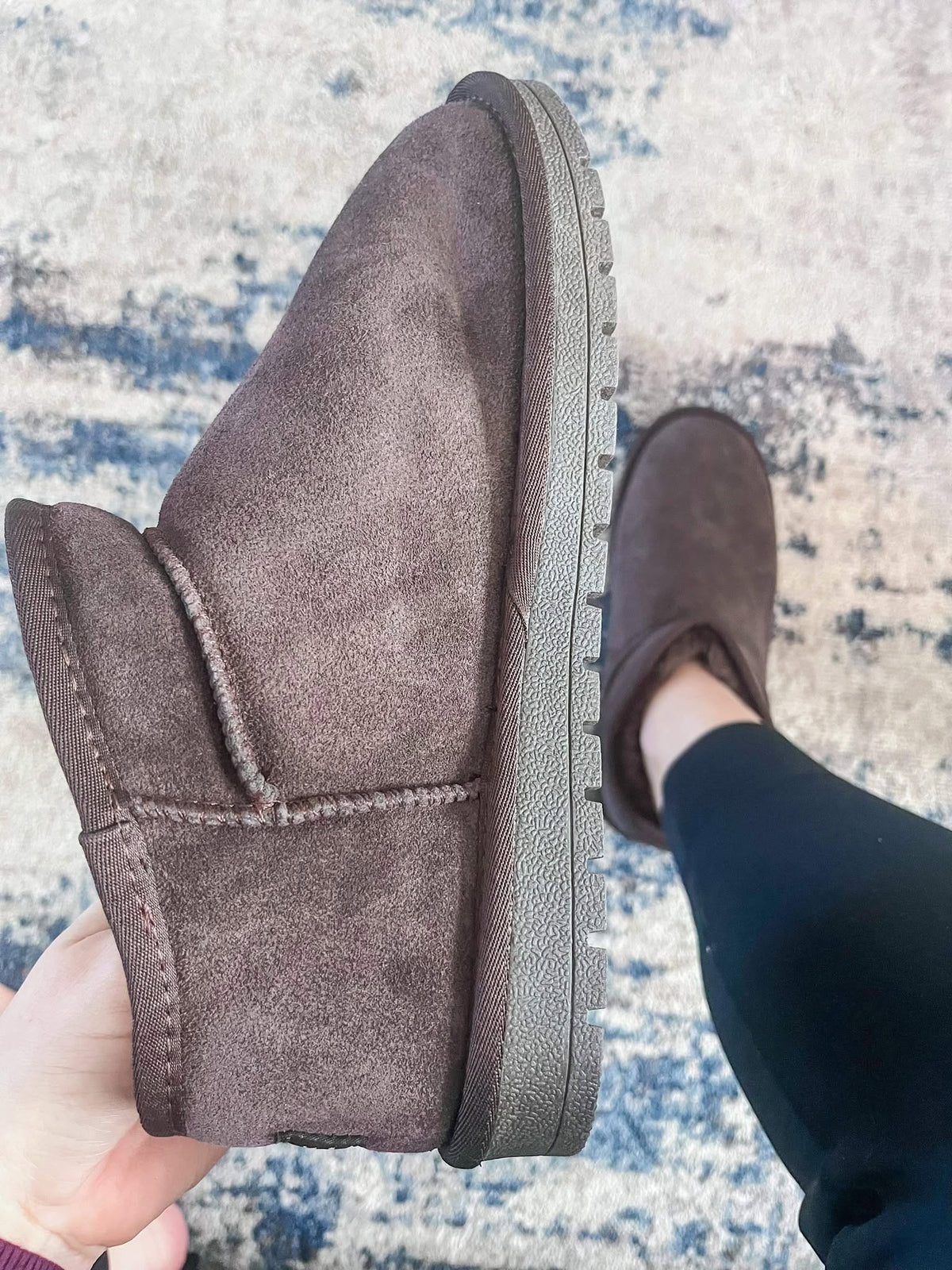 Faux Fur Lined Shortie Boots BESTSELLER