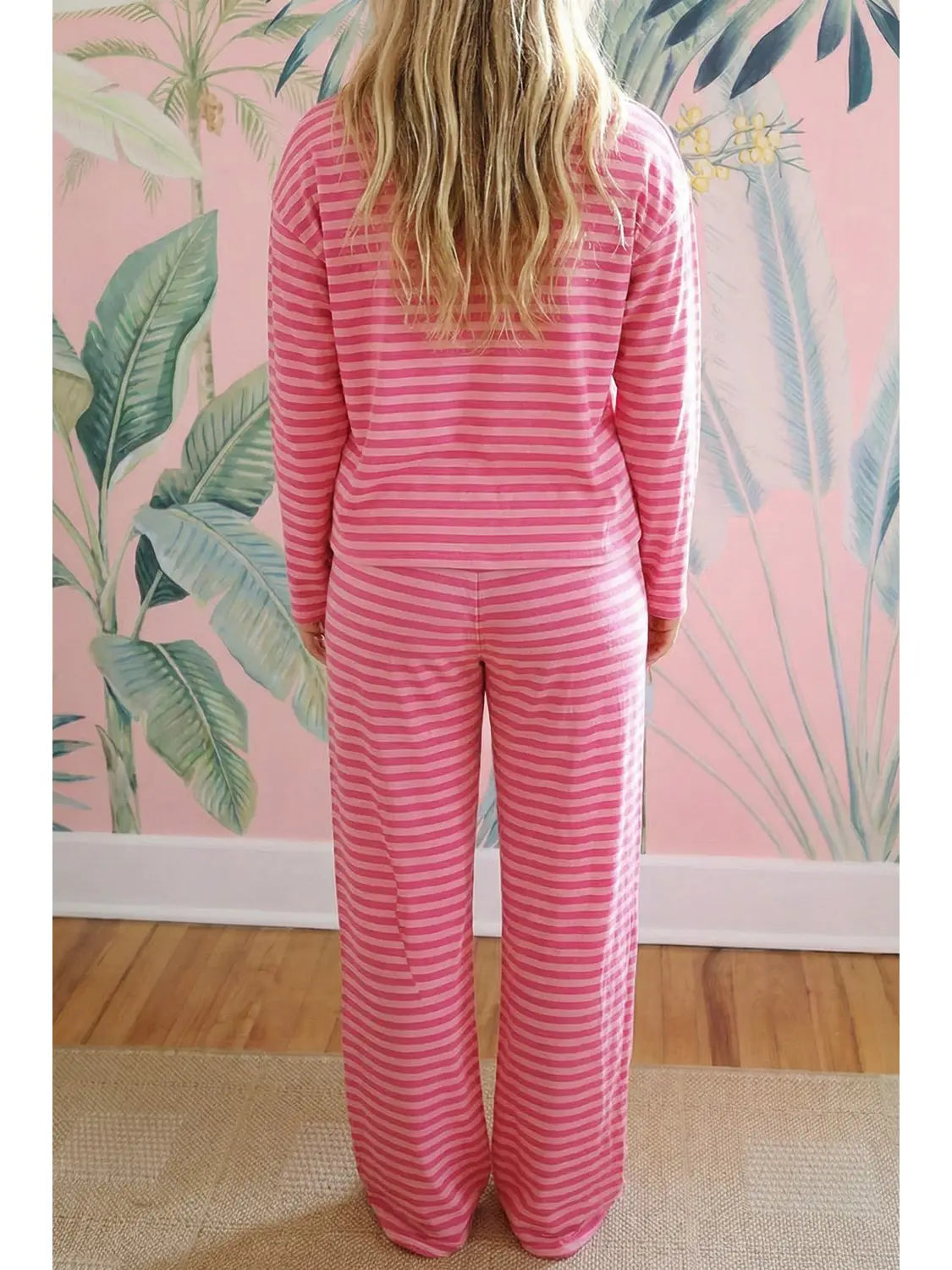 Spring Top and Pants Two Piece Set