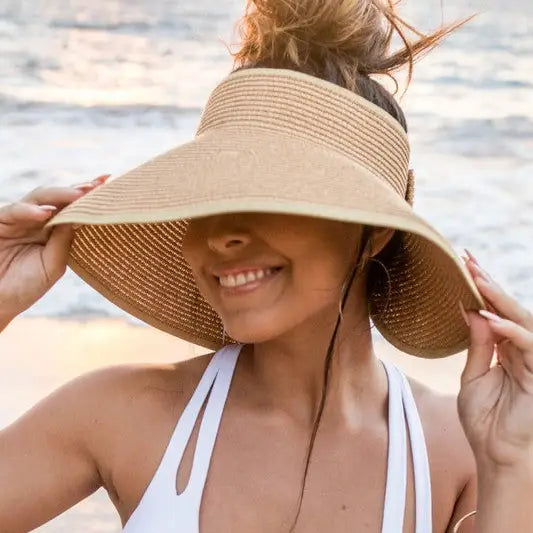Packable Straw Visor