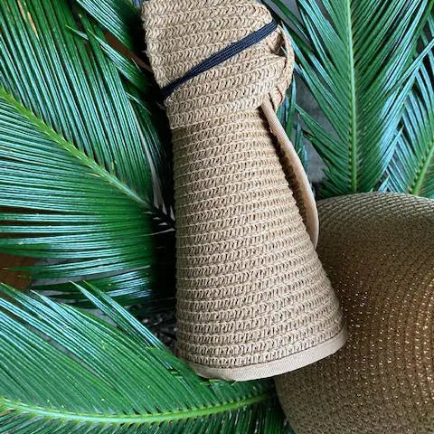 Packable Straw Visor