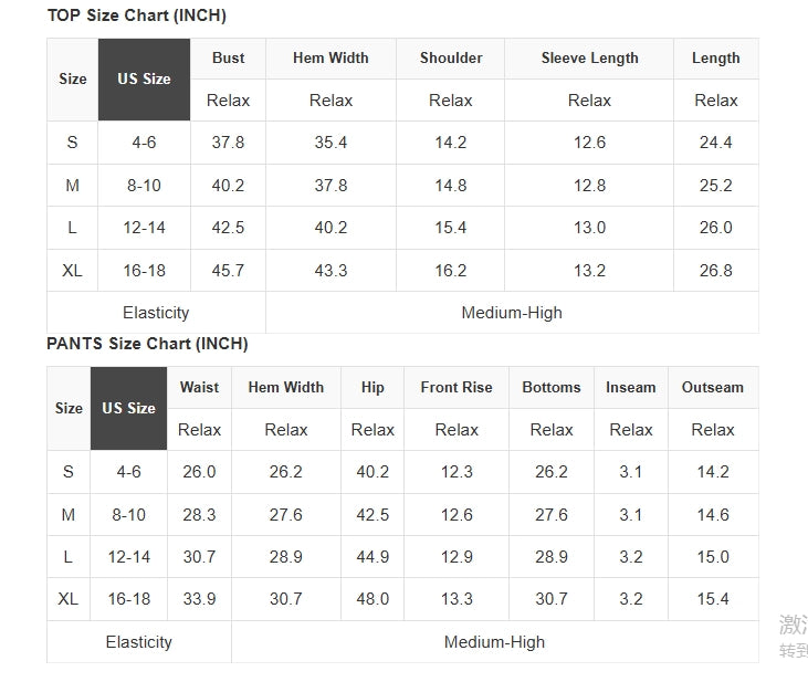 Stripe Spring Puff Sleeve Set