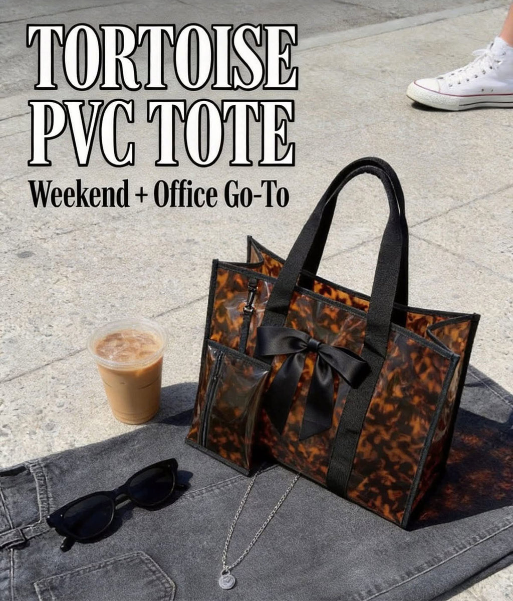 Tortoise PVC Tote
