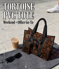 Tortoise PVC Tote