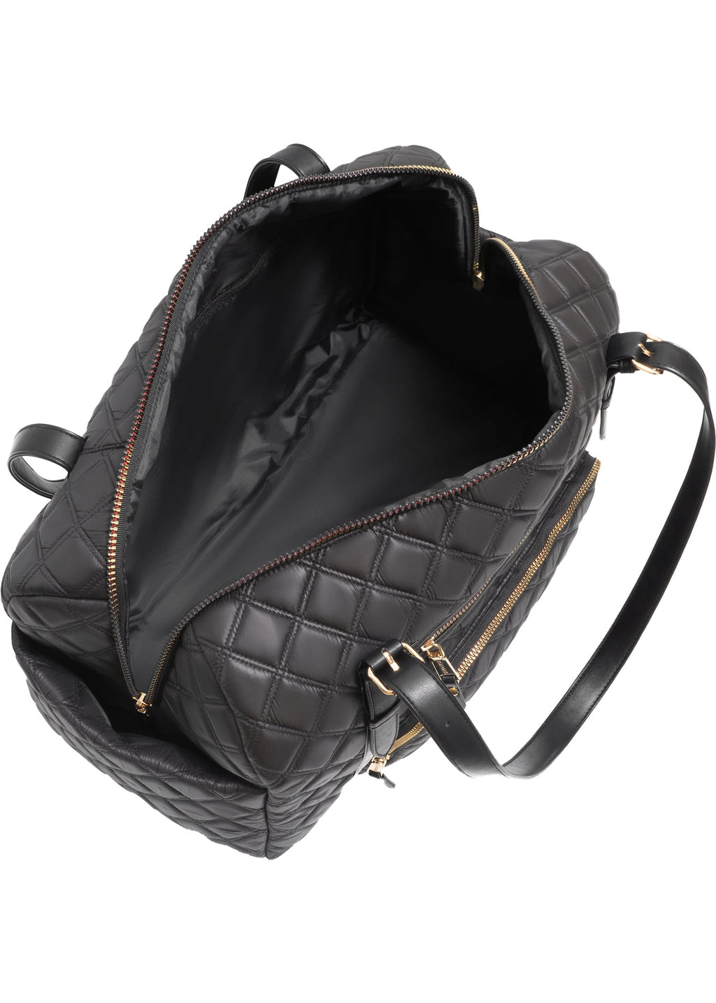 Diamond Quilted Weekender Duffle Bag