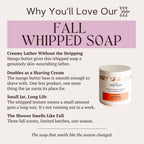 Spiced Honey Whipped Soap | Fall Body Wash & Shaving Soap
