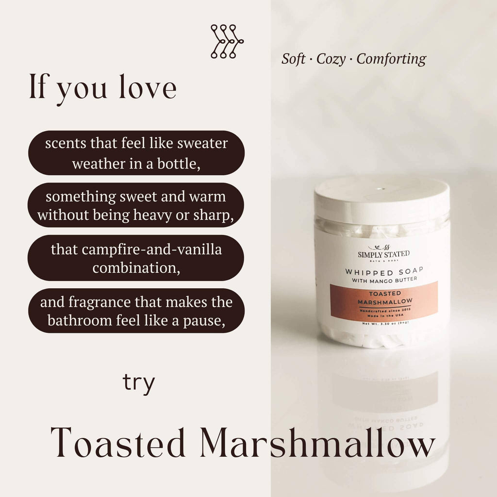 Toasted Marshmallow Whipped Soap | Fall Body Wash