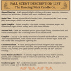 Fall Amber Candles