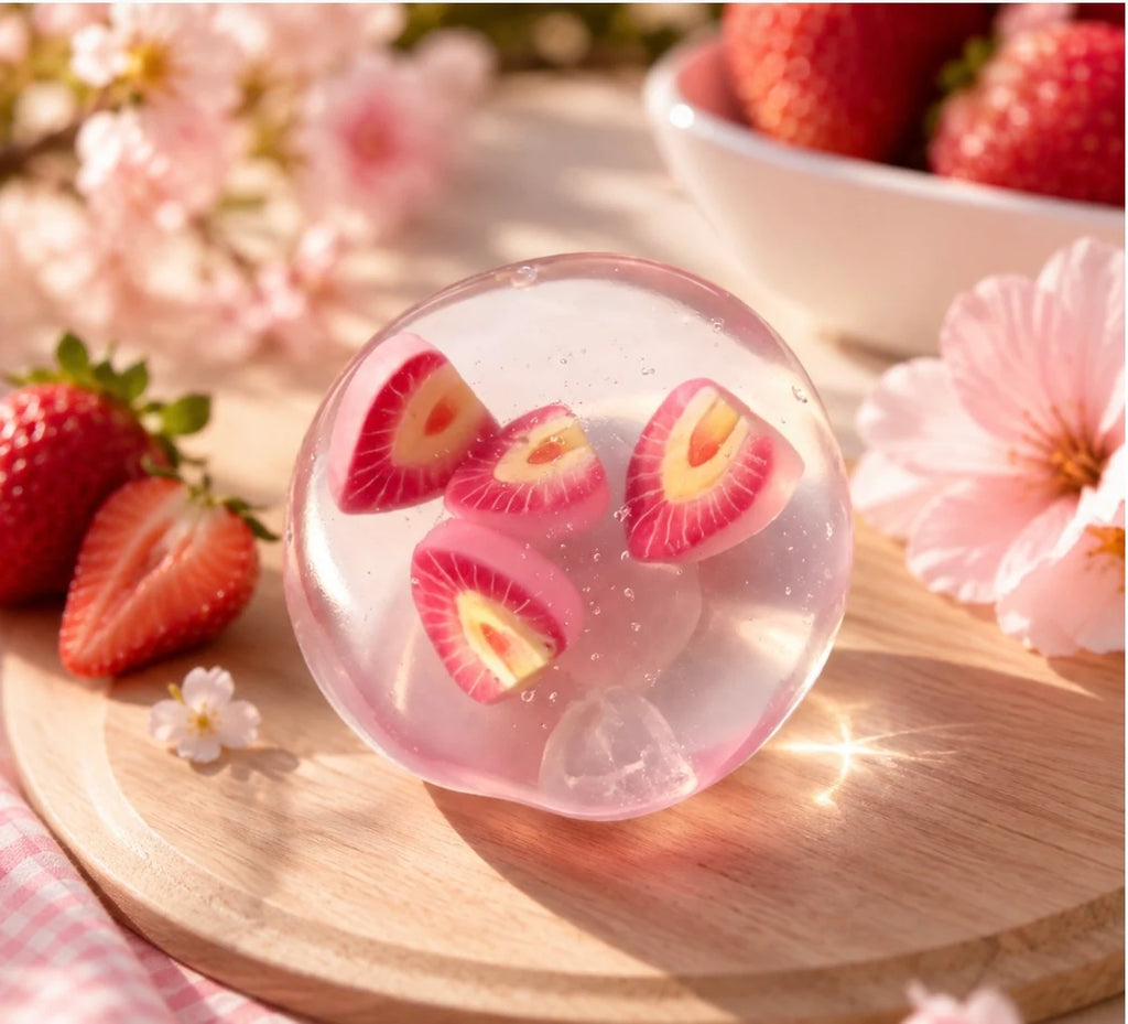 Coconut Oil Fruit Filled Squishy